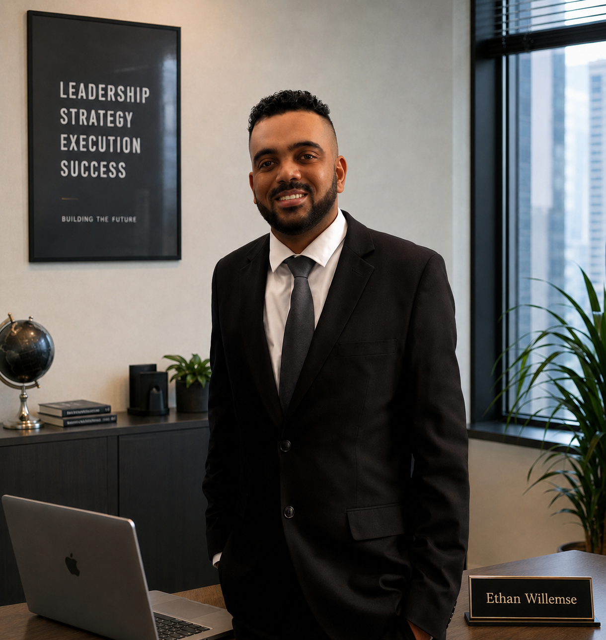 Portrait of Ethan Willemse, Director & Chief Executive Officer (CEO)