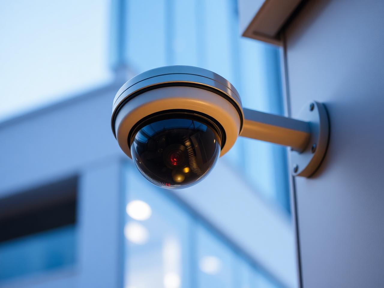 Dome CCTV — Building Exterior
